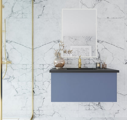 Vitri 36" Wall Hung Bathroom Vanity Cabinet