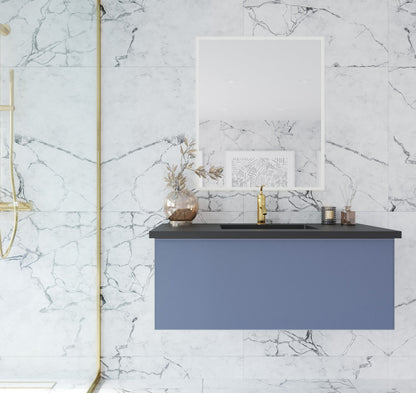 Vitri 42" Wall Hung Bathroom Vanity Cabinet