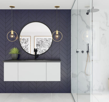 Vitri 48" Wall Hung Bathroom Vanity Cabinet