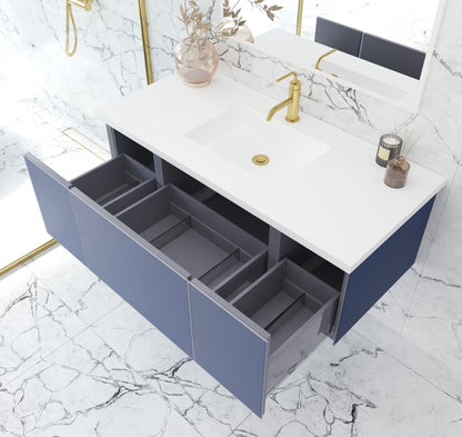 Vitri 48" Wall Hung Bathroom Vanity Cabinet