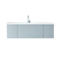 Vitri 54"Bathroom Vanity with VIVA Stone Matte White Solid Surface Countertop