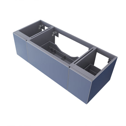 Vitri 54" Wall Hung Bathroom Vanity Cabinet
