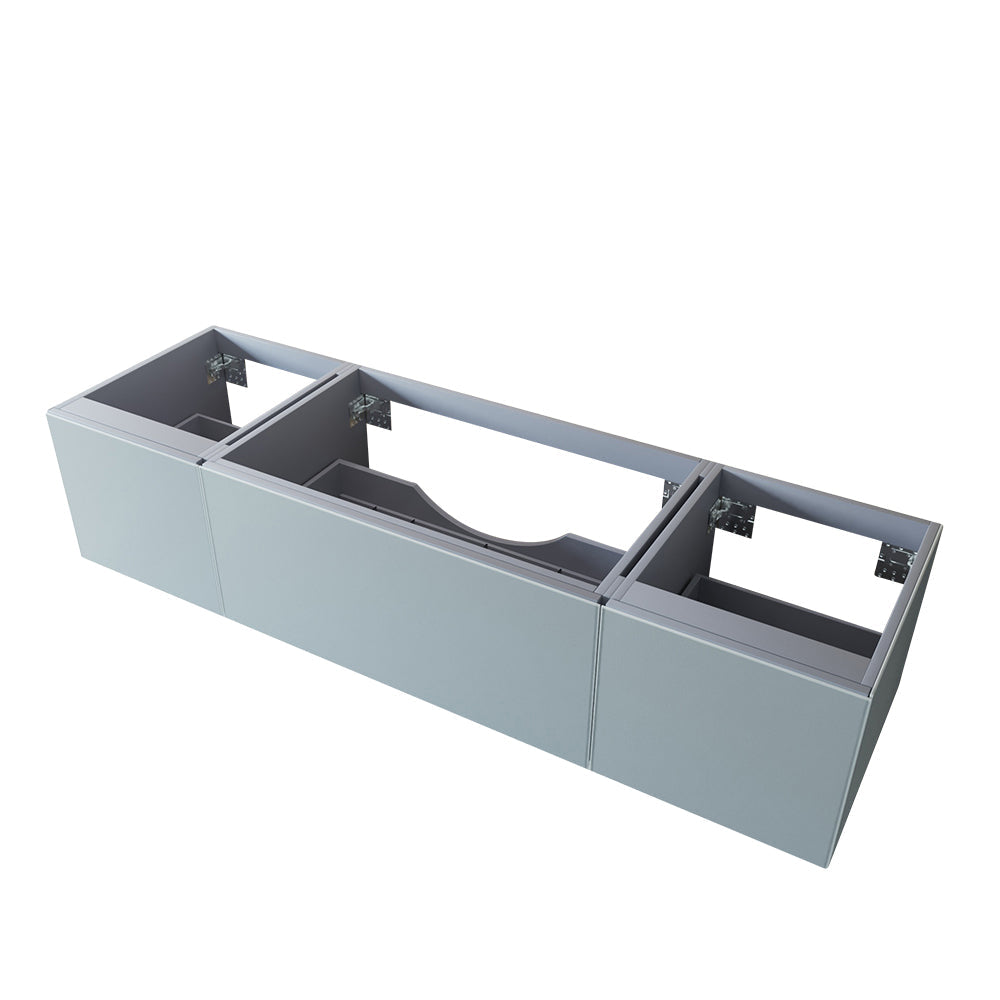 Vitri 72" Single Sink Wall Hung Bathroom Vanity Cabinet