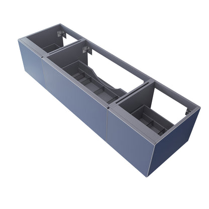 Vitri 72" Single Sink Wall Hung Bathroom Vanity Cabinet