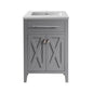 Wimbledon 24" Grey Bathroom Vanity with Countertop