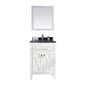 Wimbledon 24" White Bathroom Vanity with Countertop