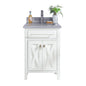 Wimbledon 24" White Bathroom Vanity with Countertop