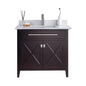 Wimbledon 36" Brown Bathroom Vanity with Countertop