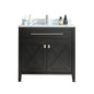 Wimbledon 36" Espresso Bathroom Vanity with Countertop