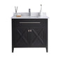 Wimbledon 36" Espresso Bathroom Vanity with Countertop