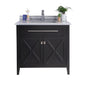 Wimbledon 36" Espresso Bathroom Vanity with Countertop