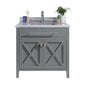 Wimbledon 36" Grey Bathroom Vanity with Countertop
