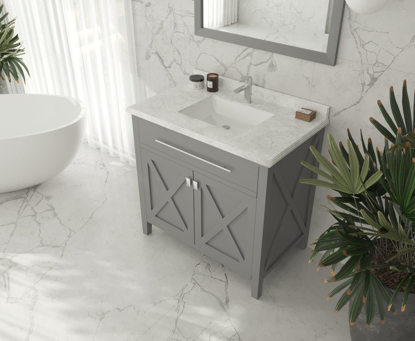 Wimbledon 36" Bathroom Vanity Cabinet