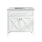 Wimbledon 36" White Bathroom Vanity with Countertop