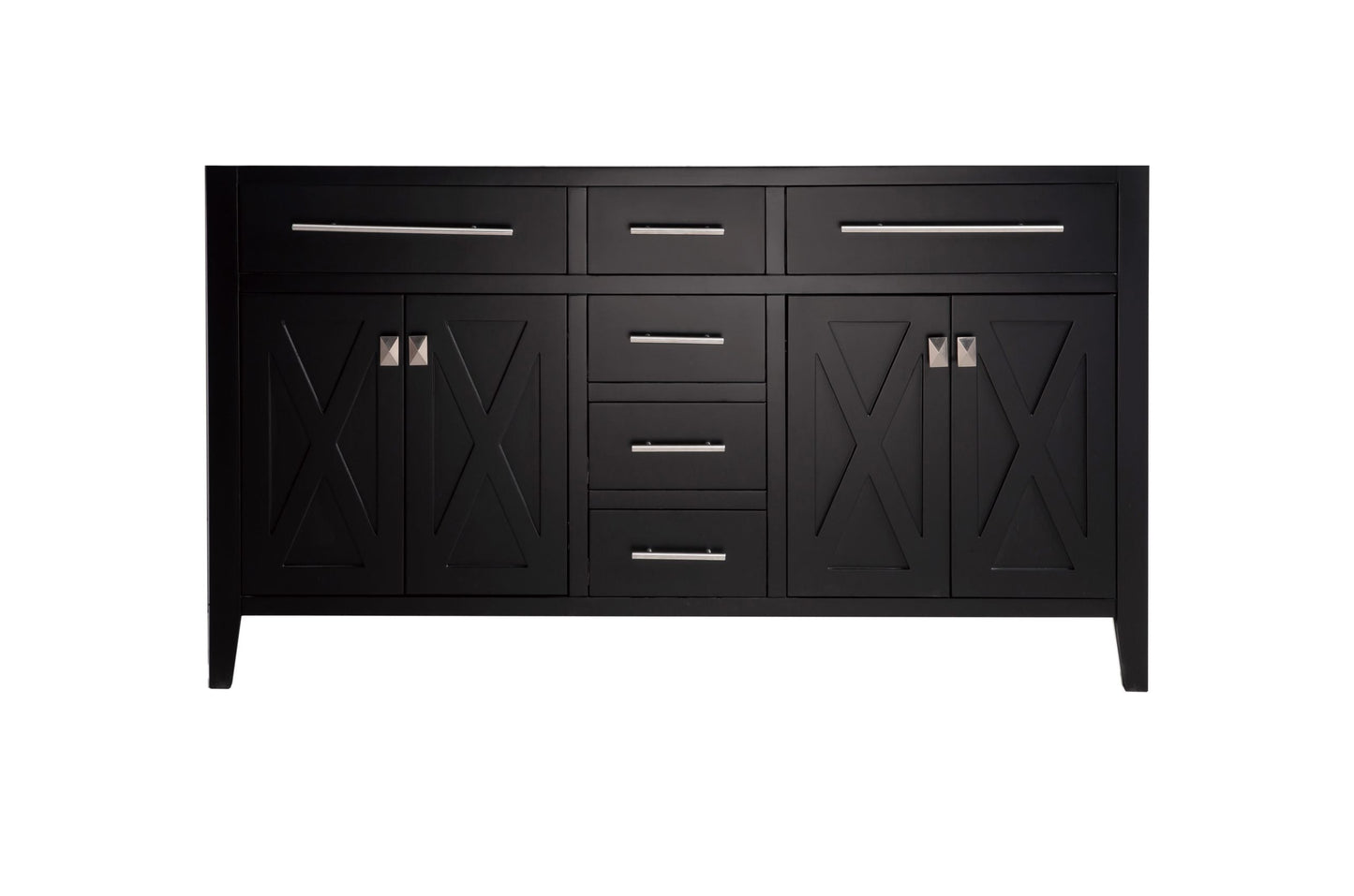 Wimbledon 60" Double Sink Bathroom Vanity Cabinet