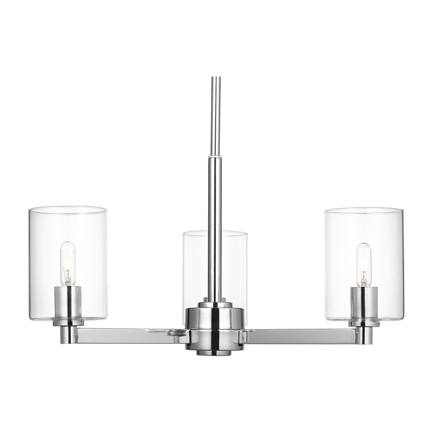 Fullton Three Light Chandelier