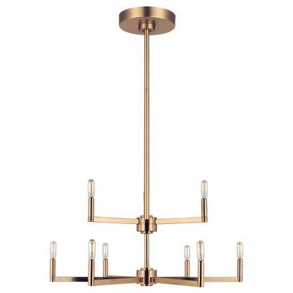 Fullton Nine Light Chandelier