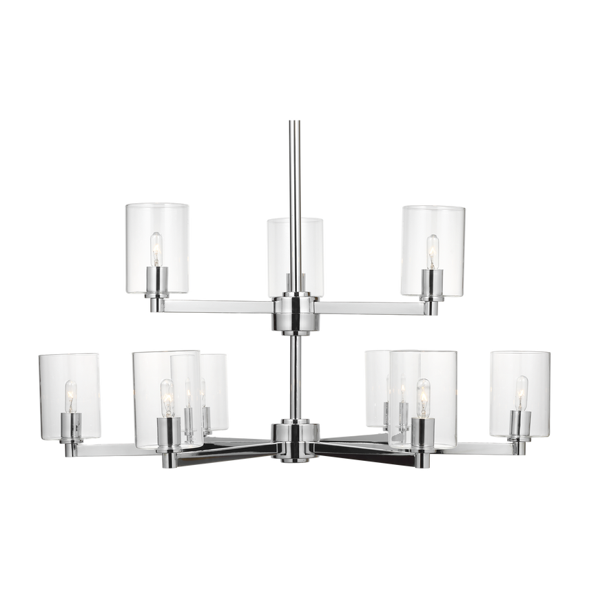 Fullton Nine Light Chandelier