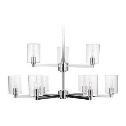 Fullton Nine Light Chandelier