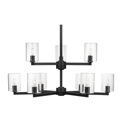Fullton Nine Light Chandelier