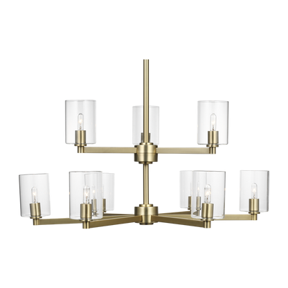 Fullton Nine Light Chandelier