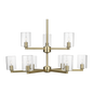 Fullton Nine Light Chandelier