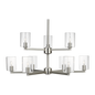 Fullton Nine Light Chandelier