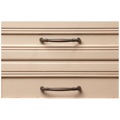 96 mm Center-to-Center Satin Nickel Lafayette Cabinet Pull