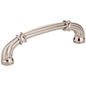 96 mm Center-to-Center Satin Nickel Lafayette Cabinet Pull