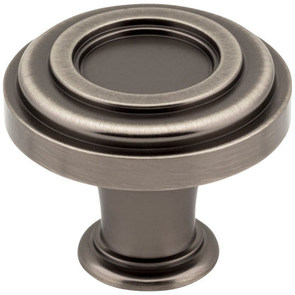 1-3/8" Diameter Satin Nickel Ring Lafayette Cabinet Knob