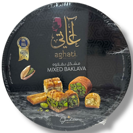 Traditional Baklava Assorted 1000g - Authentic Middle Eastern Sweet Treats from ALBASHA Store