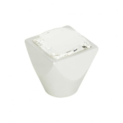 Crystal Large Square Knob