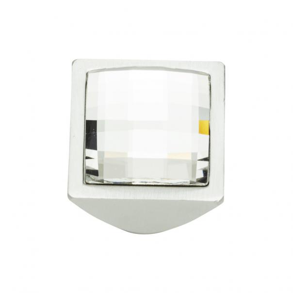 Crystal Large Square Knob