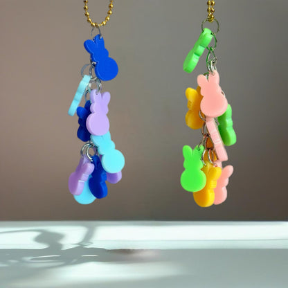 Peeps Bunnies Charm - Tumbler Handle Charm