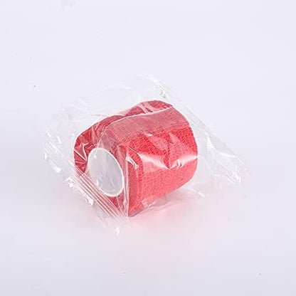Self Adherent Cohesive Bandages Wrap 2" x 5 Yards, 12 Rolls