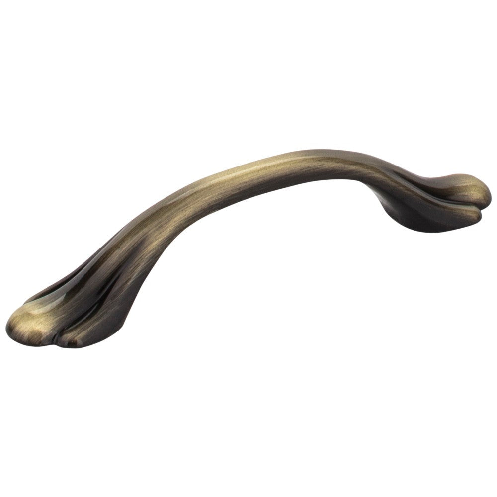 3" Brushed Antique Brass Kingsport Cabinet Pull