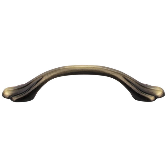 3" Brushed Antique Brass Kingsport Cabinet Pull