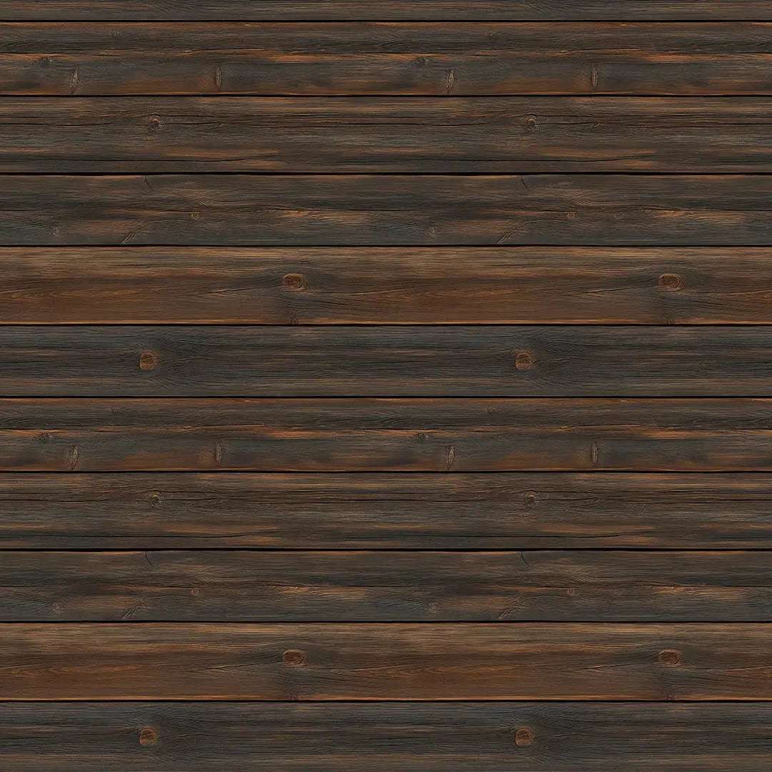 Rustic Hearthwood Plank Wallpaper