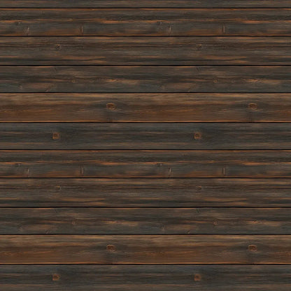 Rustic Hearthwood Plank Wallpaper