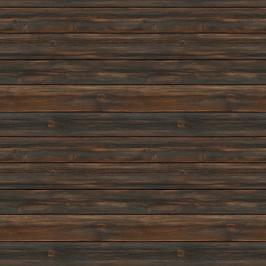 Rustic Hearthwood Plank Wallpaper
