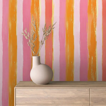 Sunset Sorbet Stripe