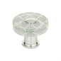 Quatrefoil Glass Round Knob