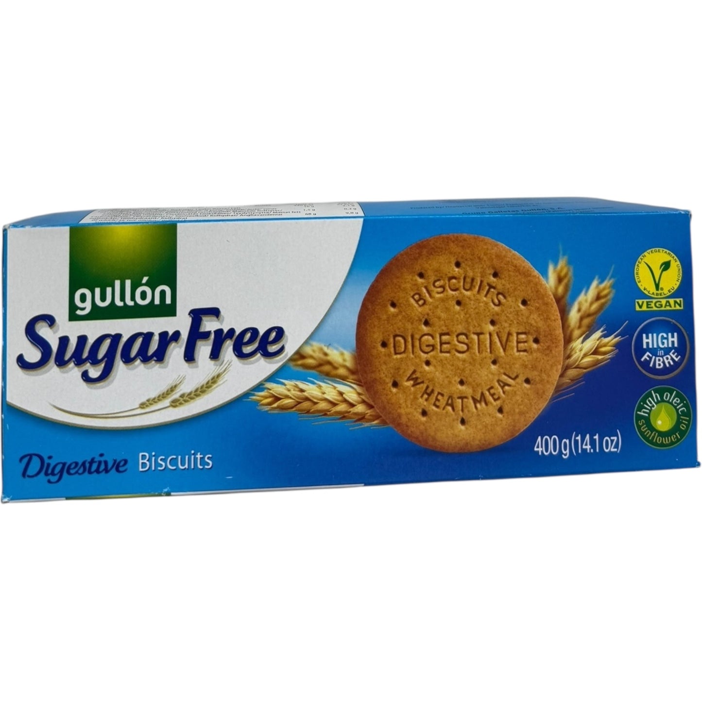 Gullon Sugar-Free Digestive Biscuits - Healthy Digestive Snacks for Guilt-Free Indulgence