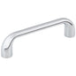 96 mm Center-to-Center Satin Nickel Loxley Cabinet Pull