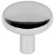 1-1/4" Diameter Satin Nickel Loxley Cabinet Knob