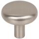 1-1/4" Diameter Satin Nickel Loxley Cabinet Knob