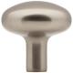 1-1/4" Diameter Satin Nickel Loxley Cabinet Knob