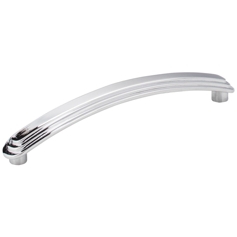 96 mm Center-to-Center Polished Chrome Arched Calloway Cabinet Pull