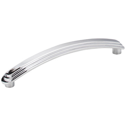 96 mm Center-to-Center Polished Chrome Arched Calloway Cabinet Pull