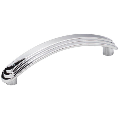 96 mm Center-to-Center Polished Chrome Arched Calloway Cabinet Pull